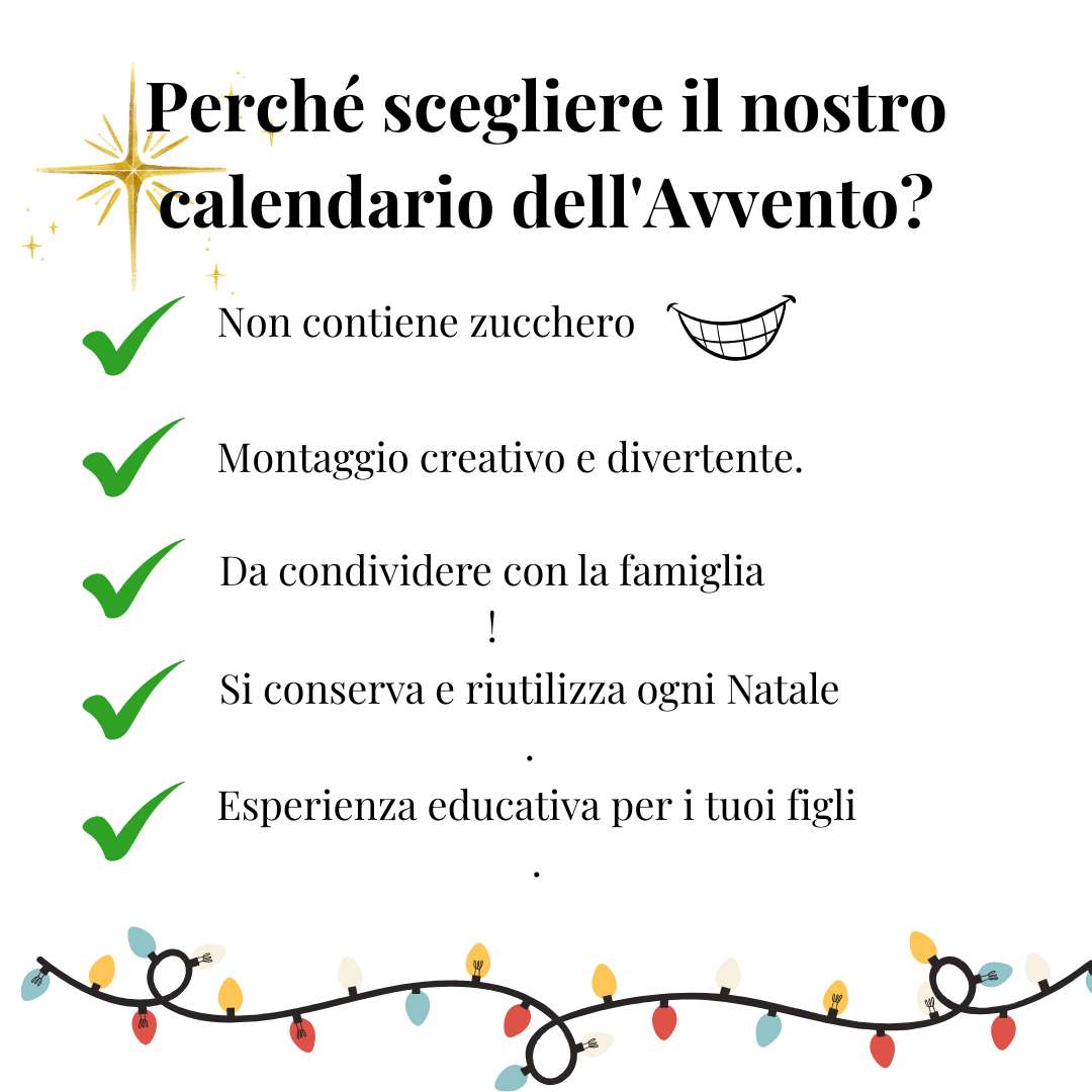 Calendario dell'Avvento! Presepe in 24 giorni✨