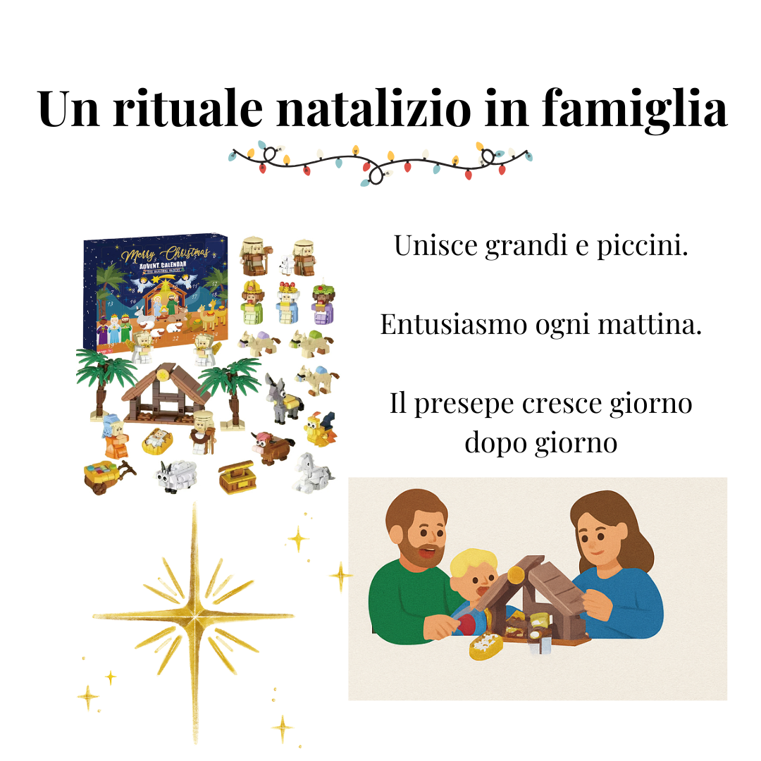Calendario dell'Avvento! Presepe in 24 giorni✨