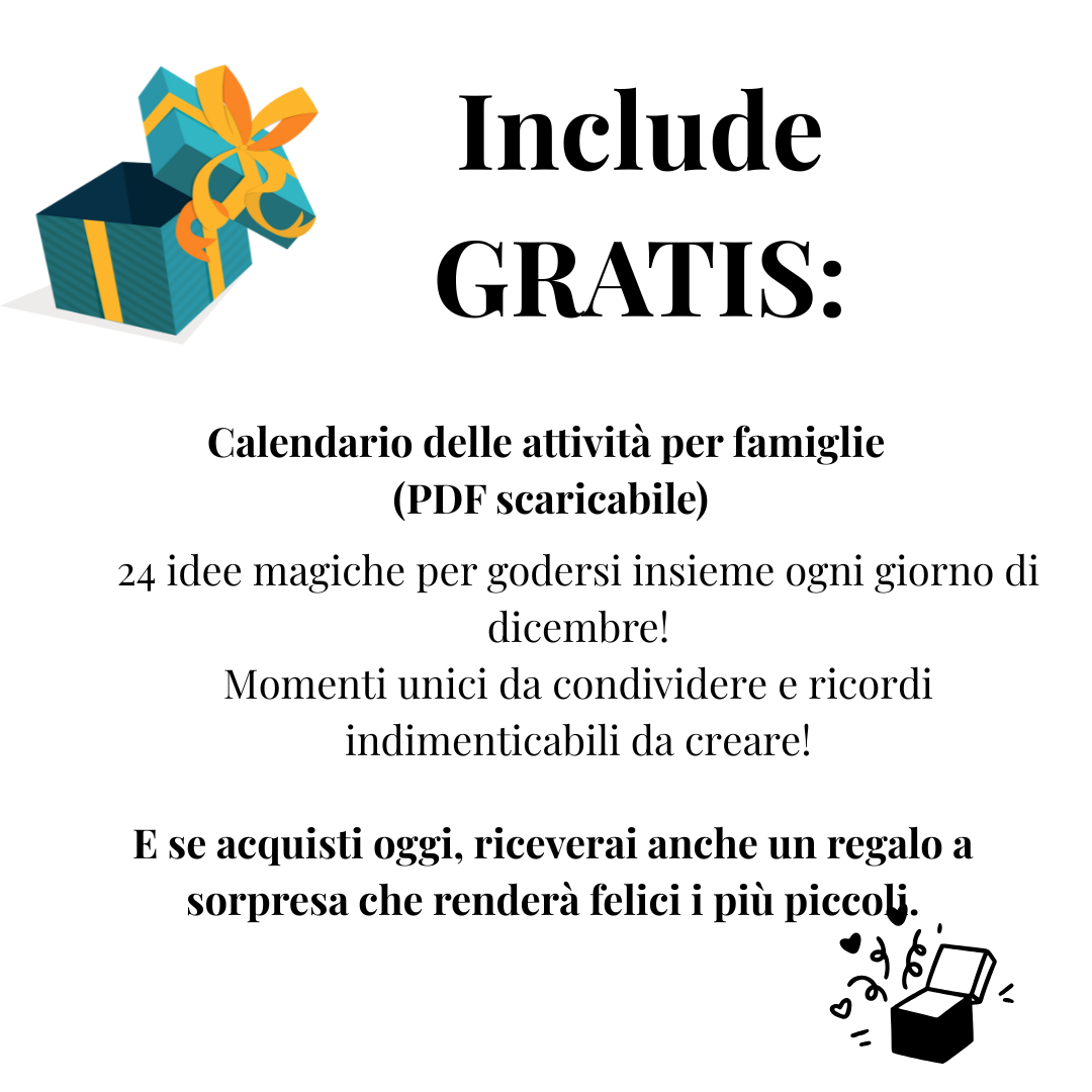 Calendario dell'Avvento! Presepe in 24 giorni✨